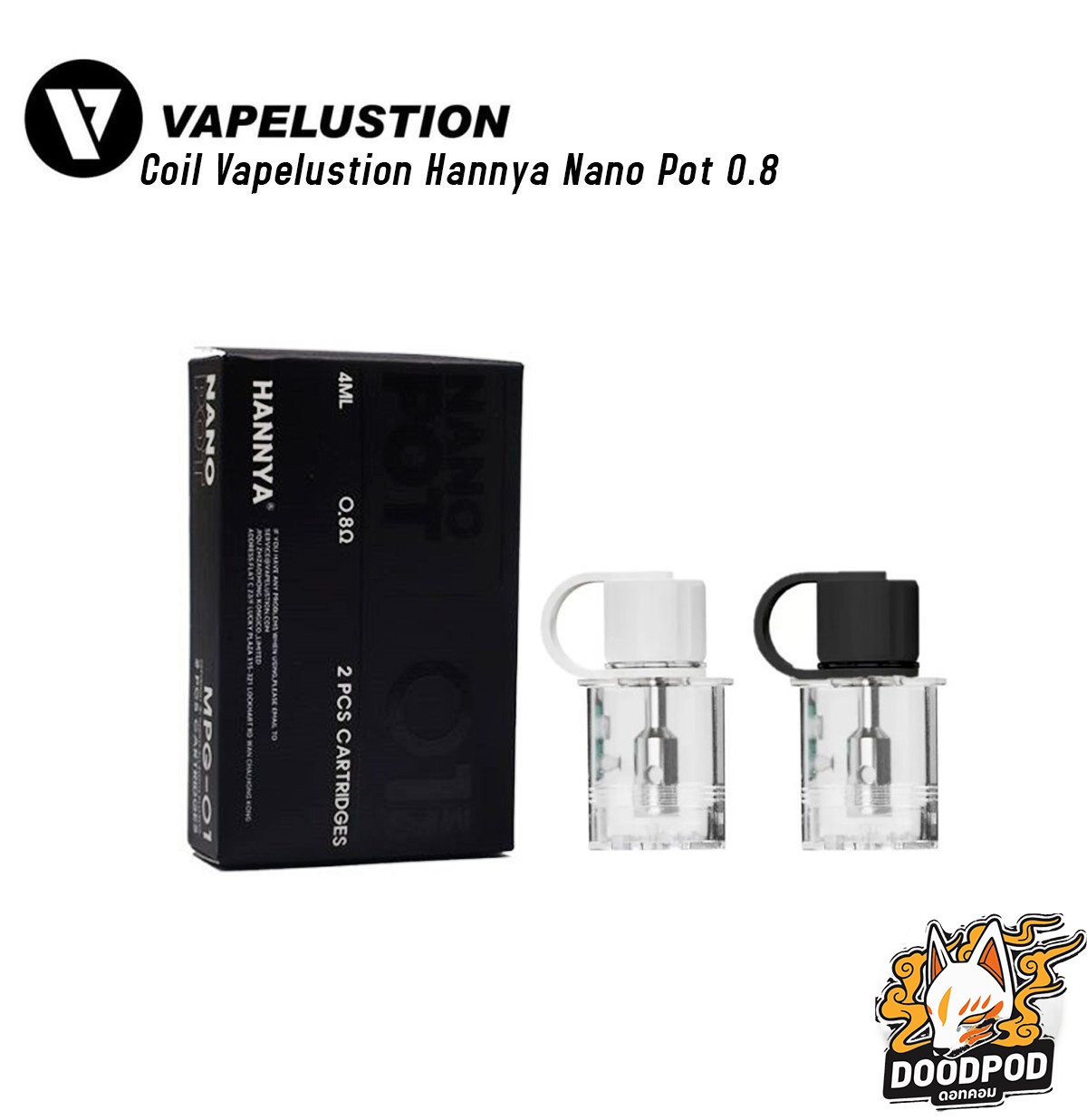 Coil Vapelustion Hannya Nano Pot