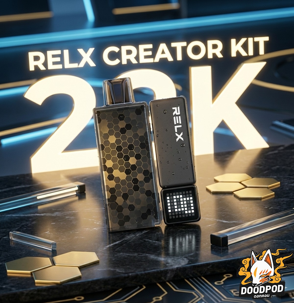 Relx Creator 22000 Puffs Kit