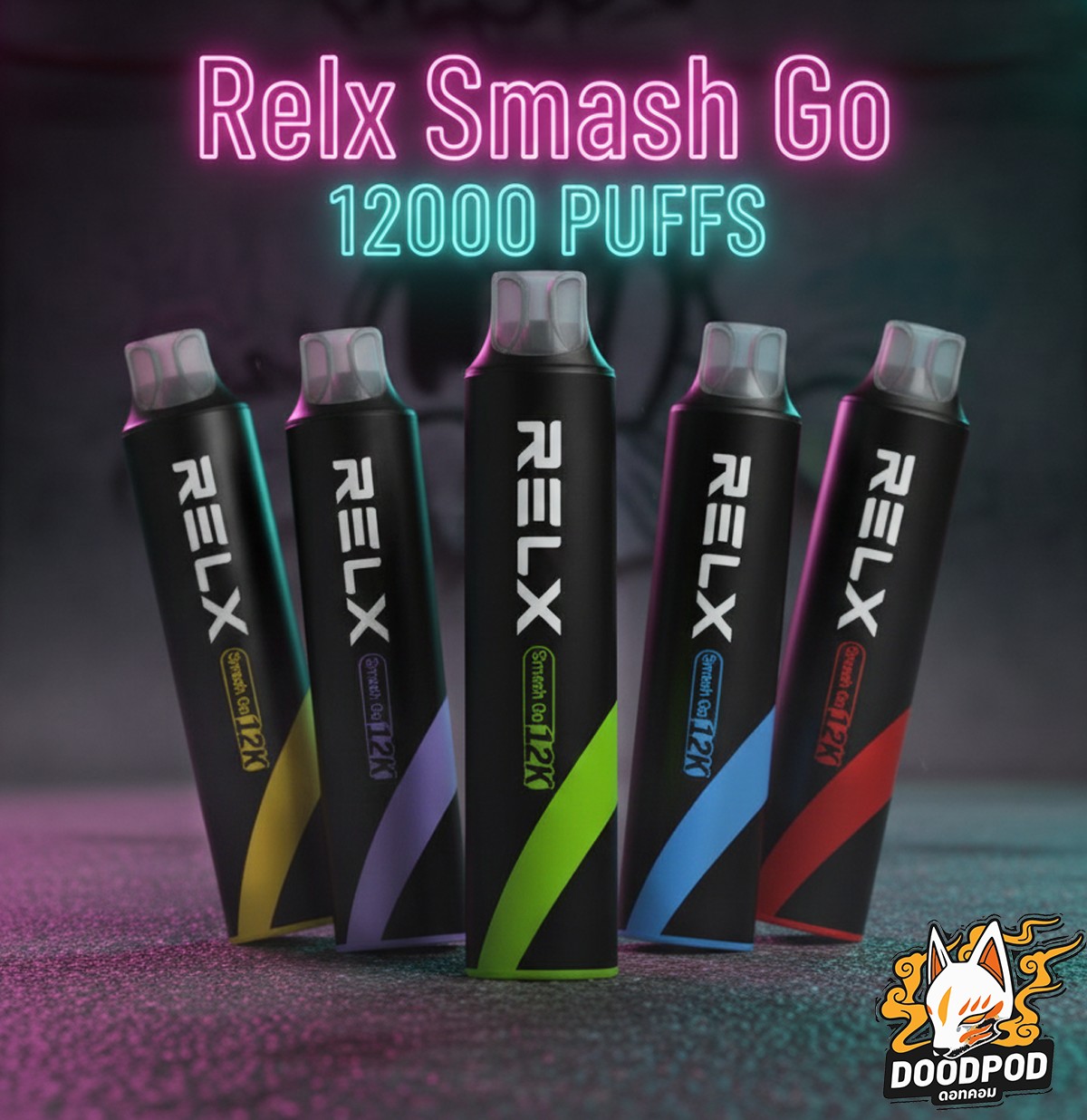 Relx Smash Go 12000 Puffs