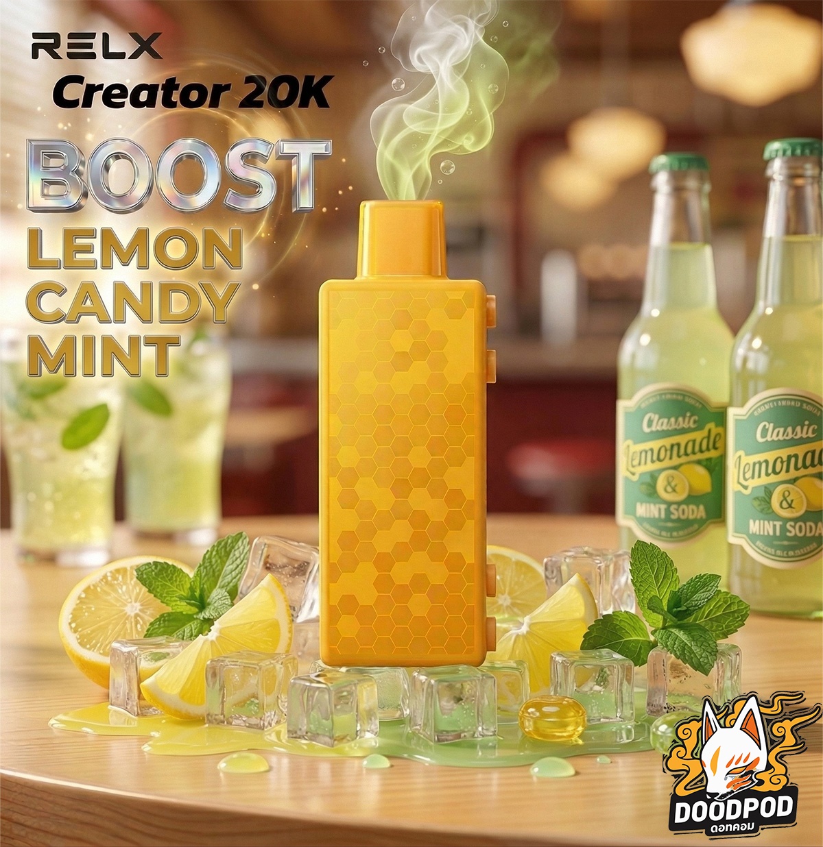 หัว Relx Creator Boost 20K