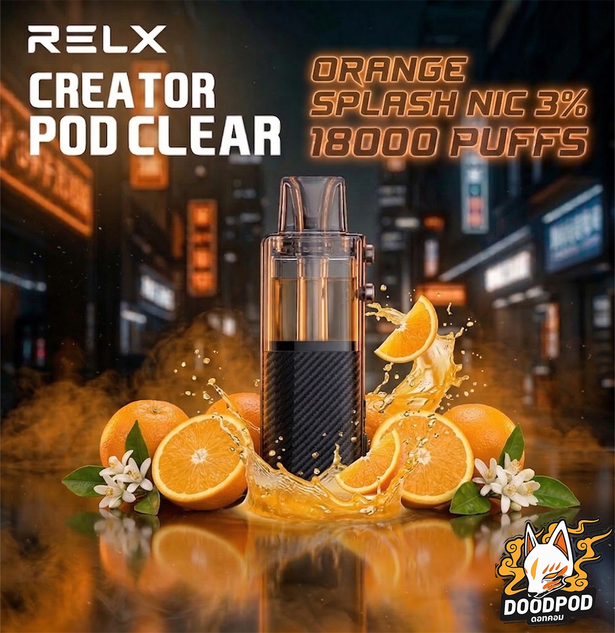 หัว Relx Creator Pod Clear 18K