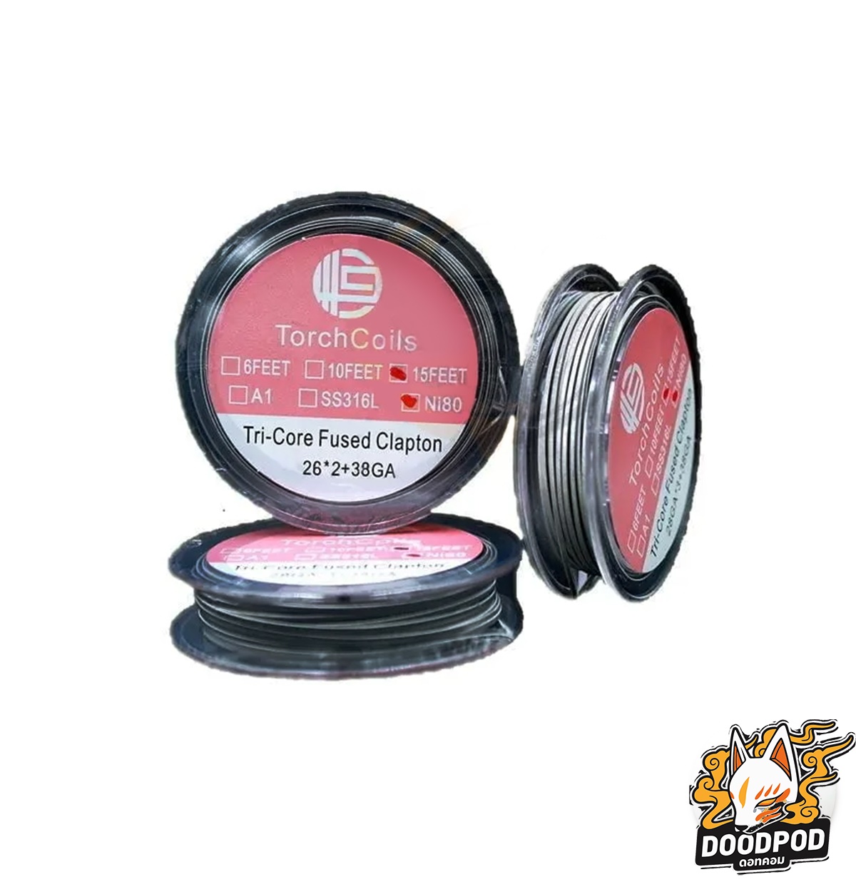 ลวด Fused Clapton Torch Coil