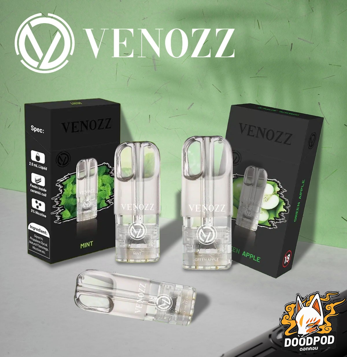 หัว Venozz Pod 2.5ML