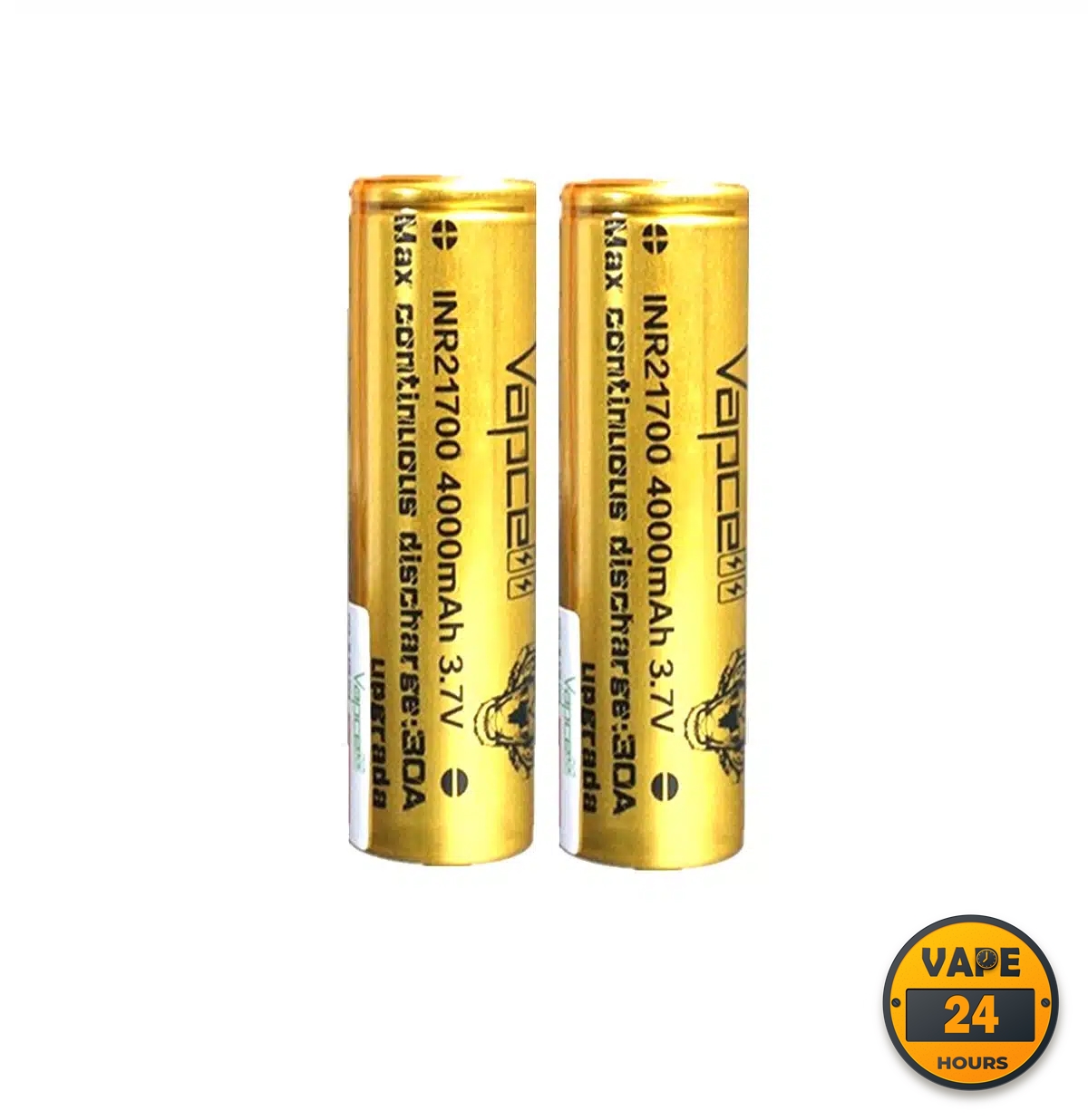 ถ่านทอง Vapcell 21700 ถ่านขนาดใหญ่