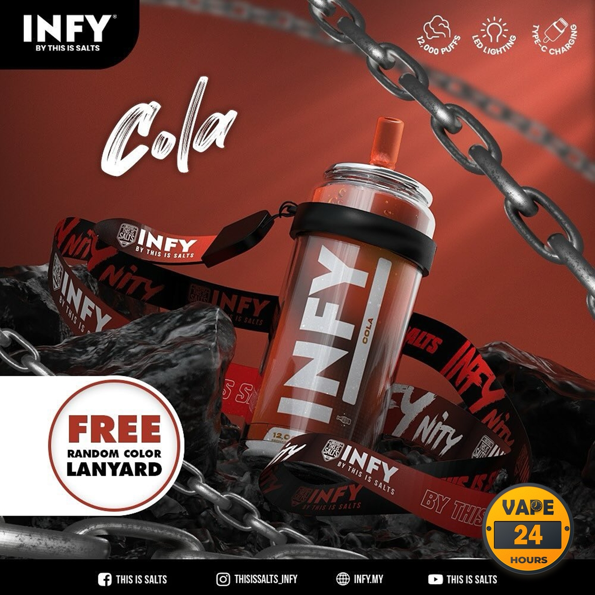 INFY 12K 12000 Puffs