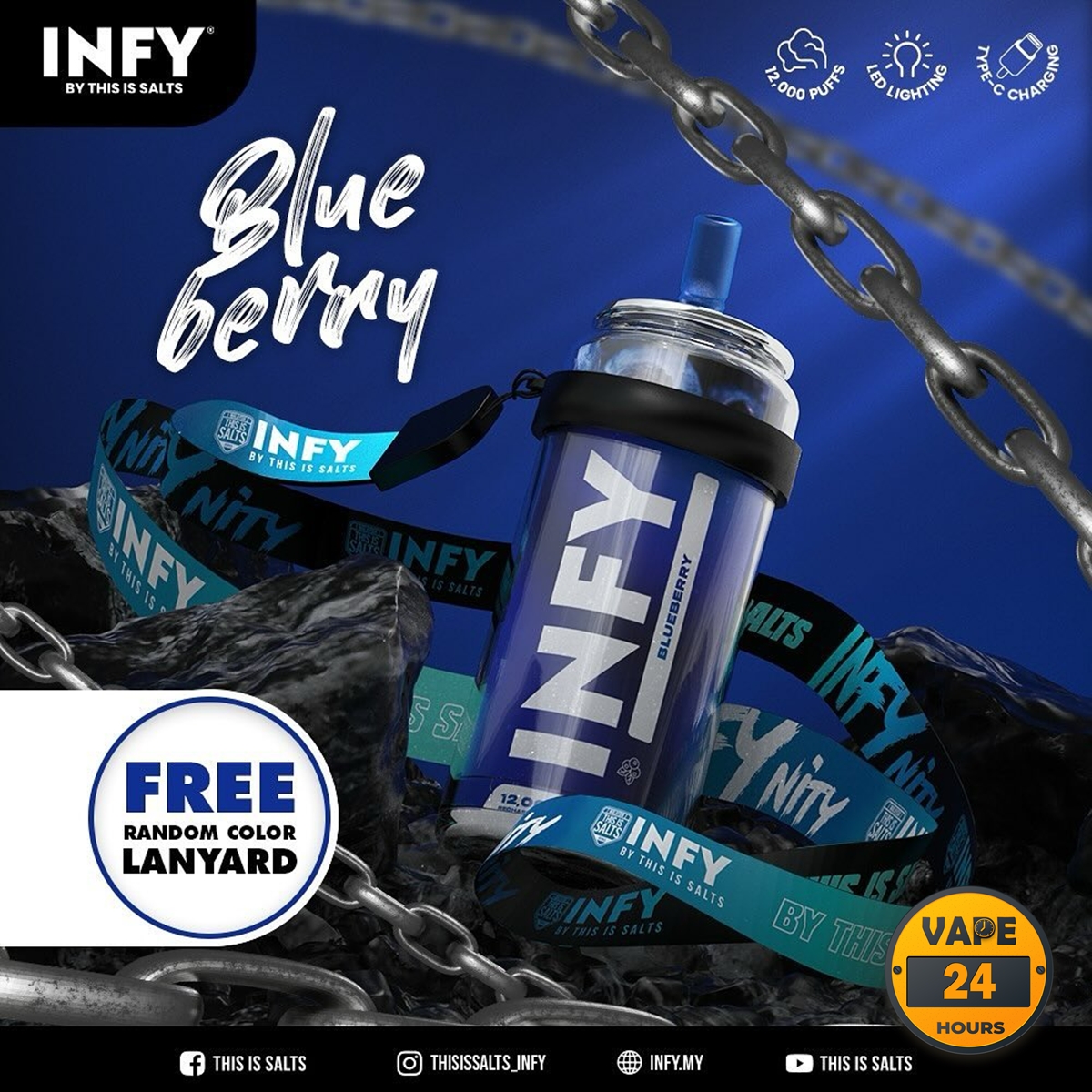 INFY 12K 12000 Puffs