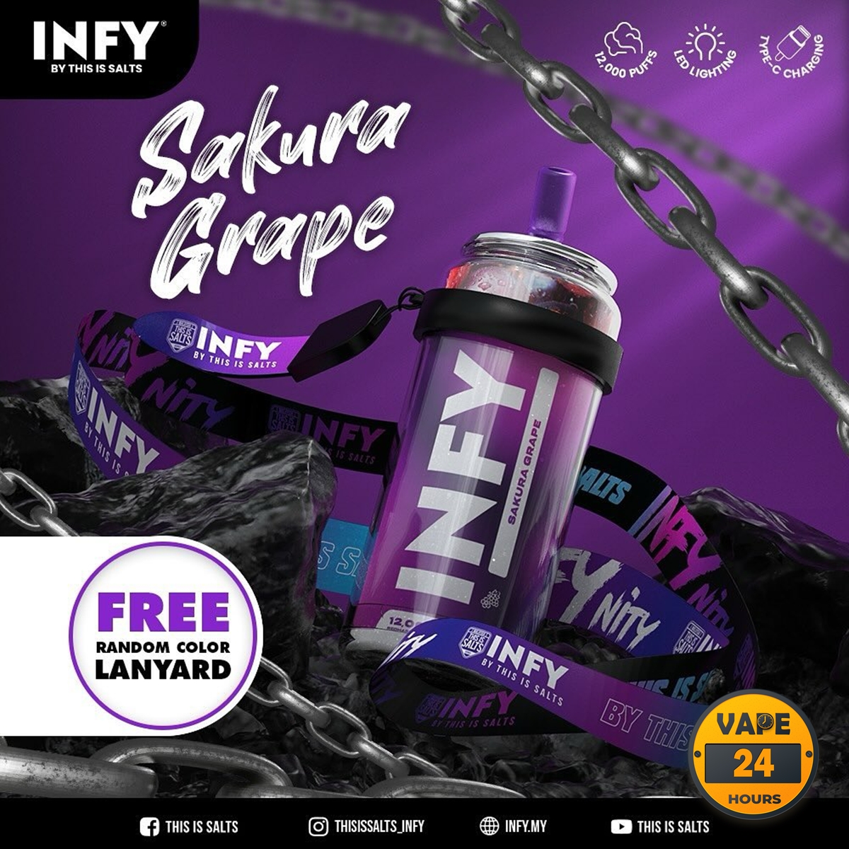 INFY 12K 12000 Puffs