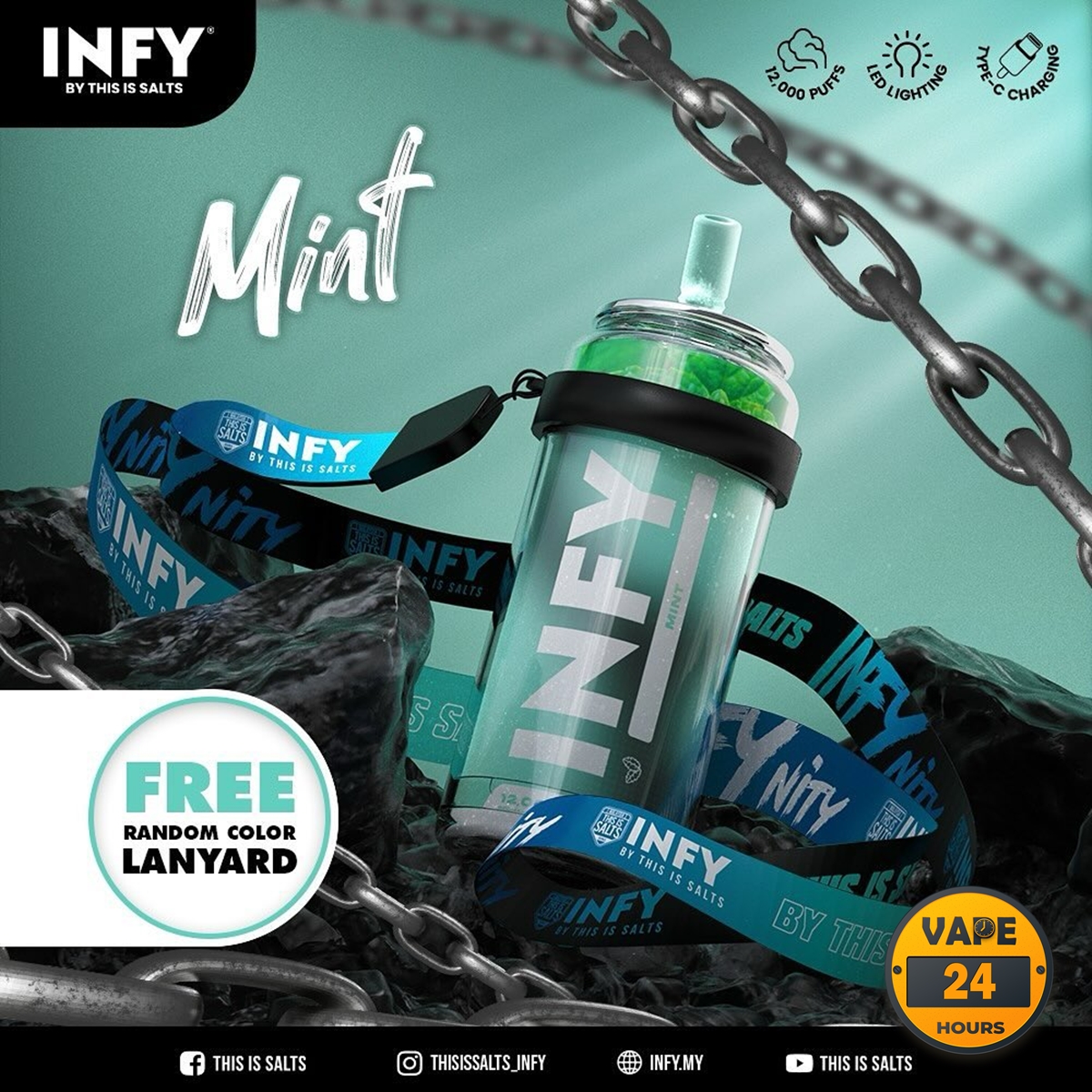 INFY 12K 12000 Puffs