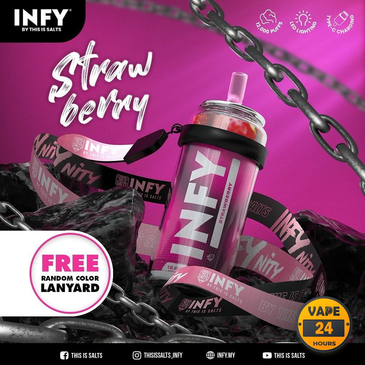 INFY 12K 12000 Puffs