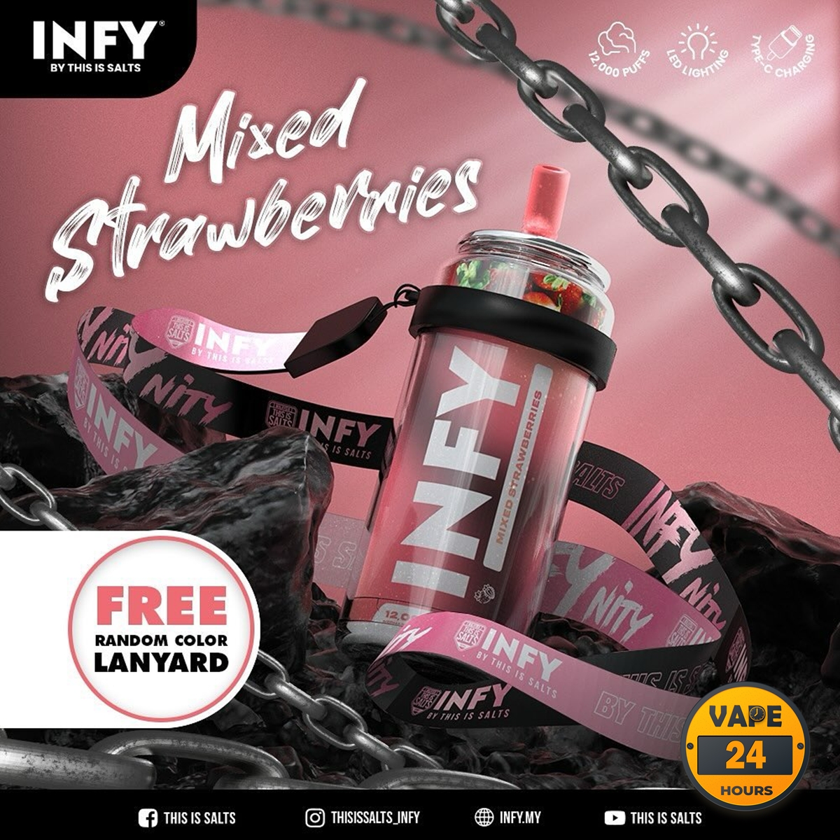 INFY 12K 12000 Puffs