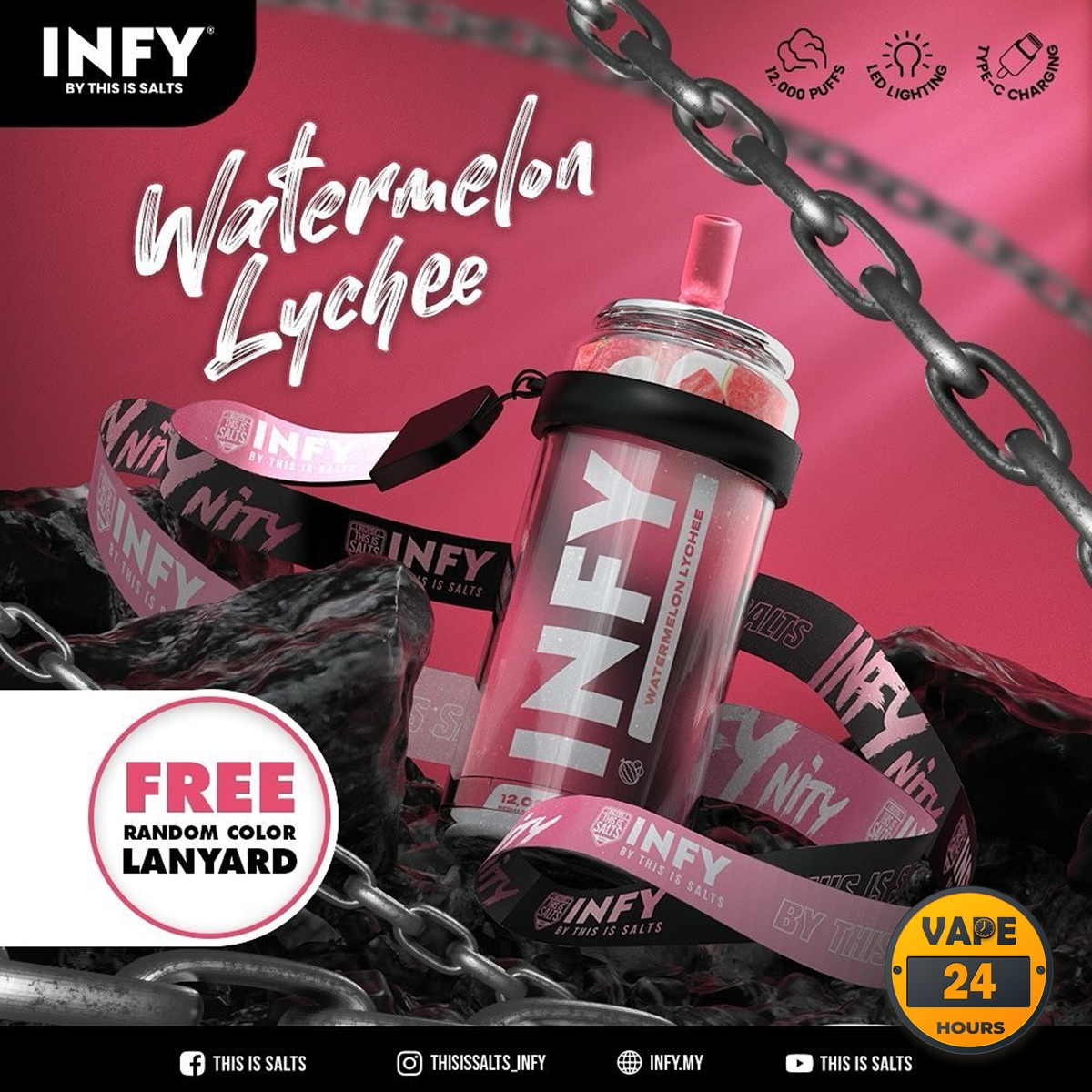 INFY 12K 12000 Puffs