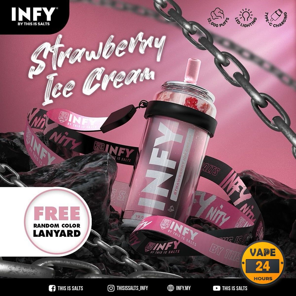 INFY 12K 12000 Puffs