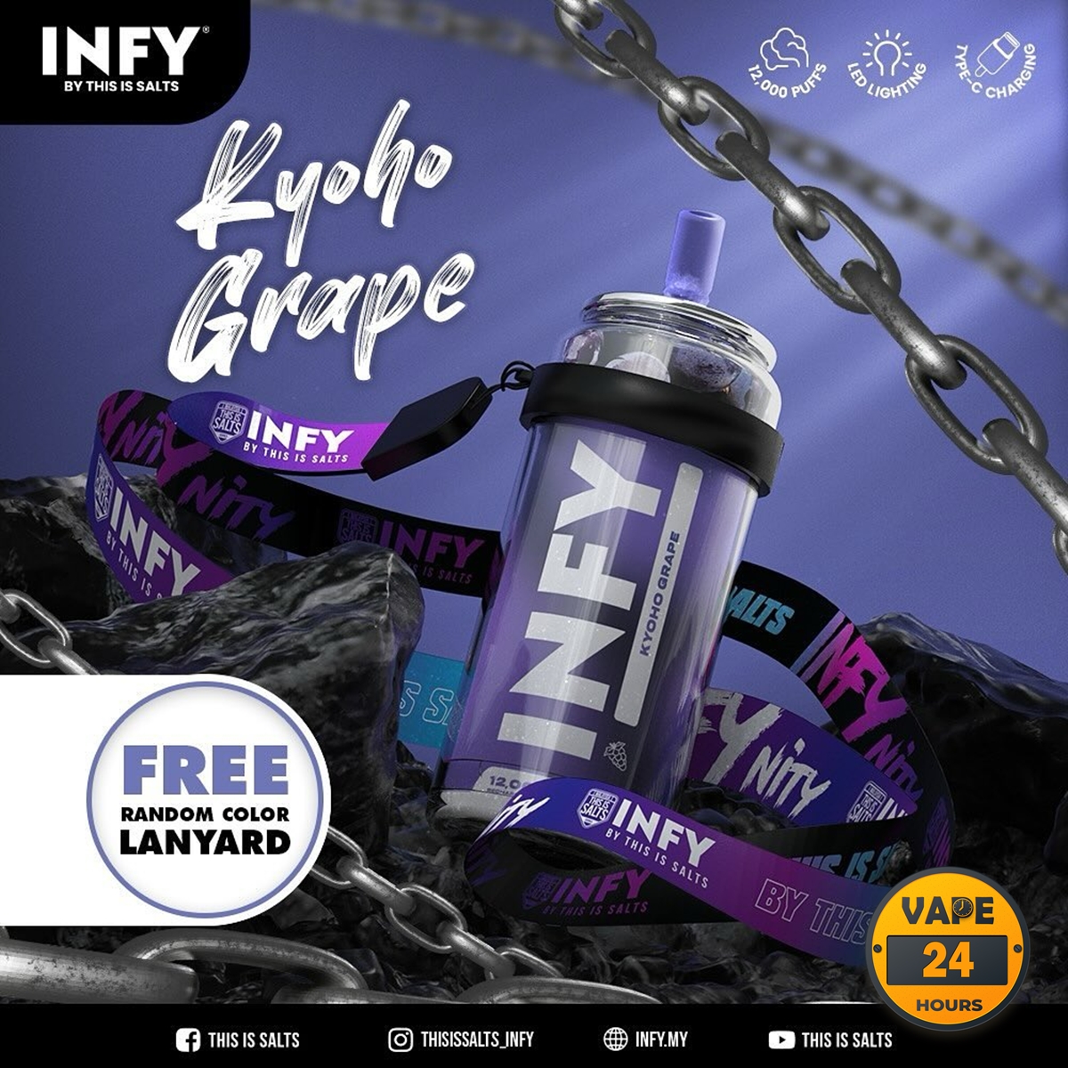 INFY 12K 12000 Puffs