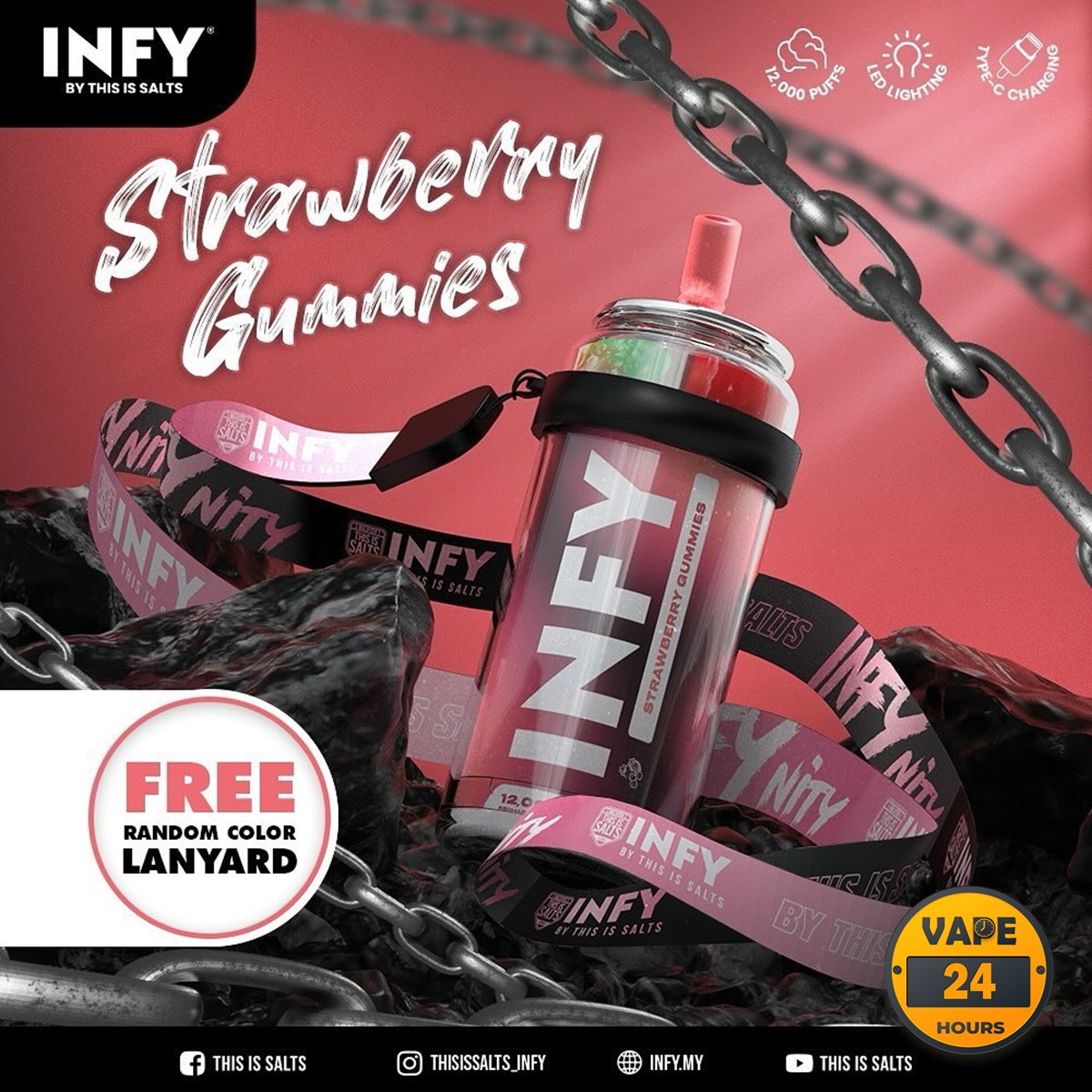 INFY 12K 12000 Puffs