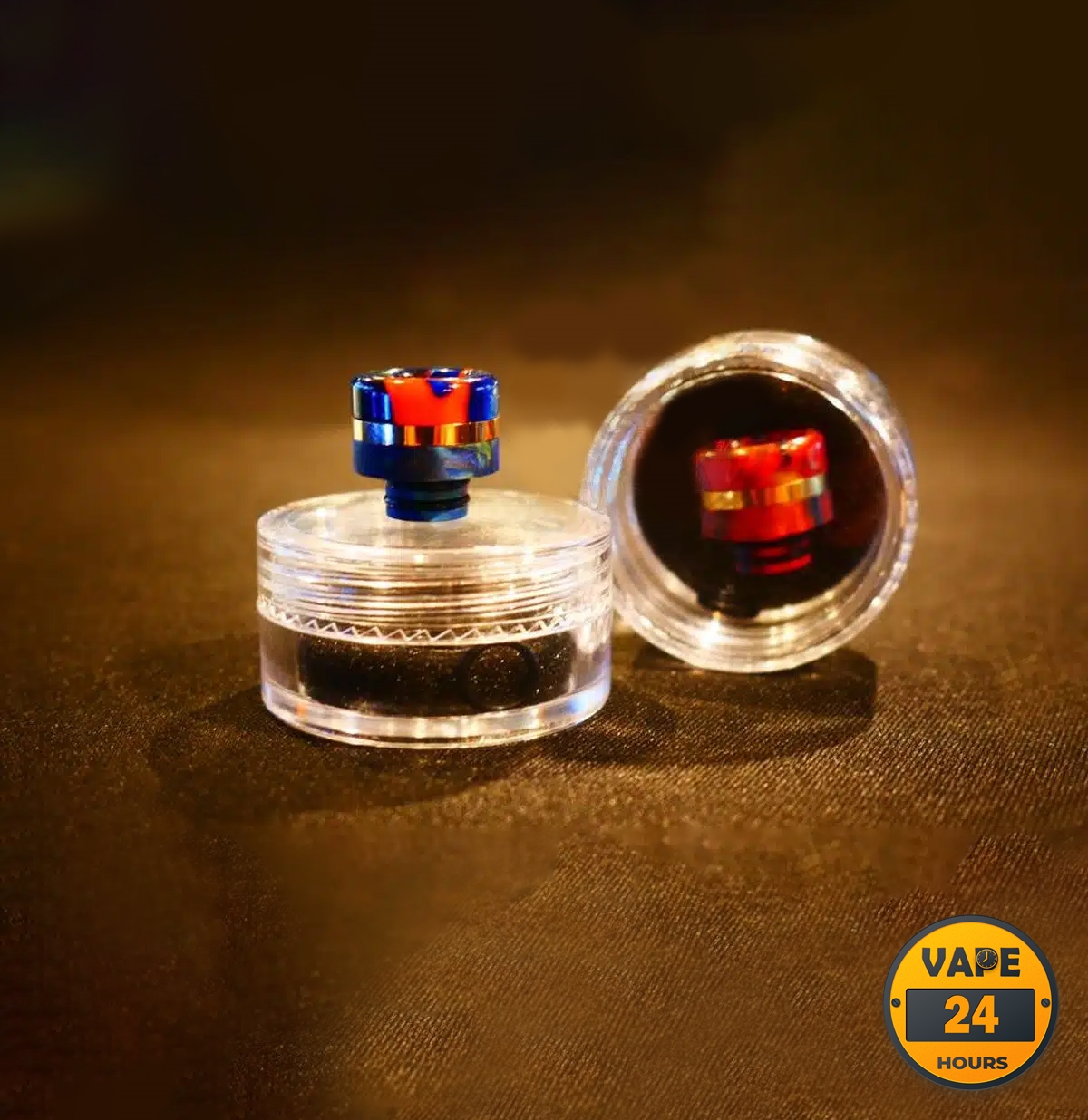 510 Drip Tip Resin Blue & Red