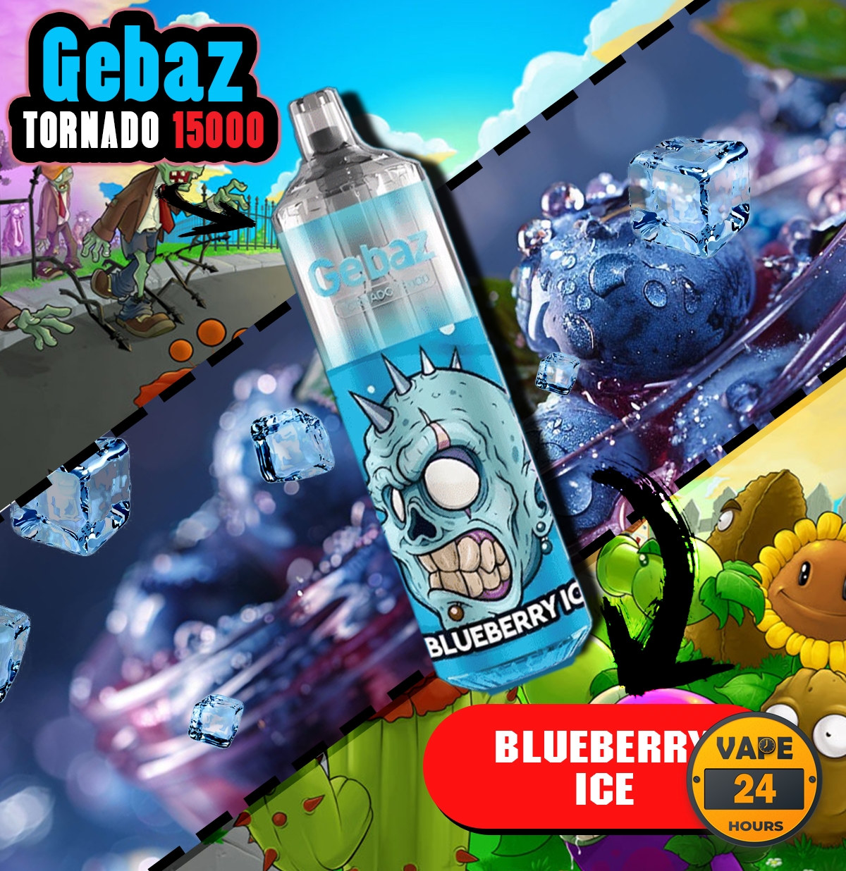 Gebaz Tornado 15000 Puffs