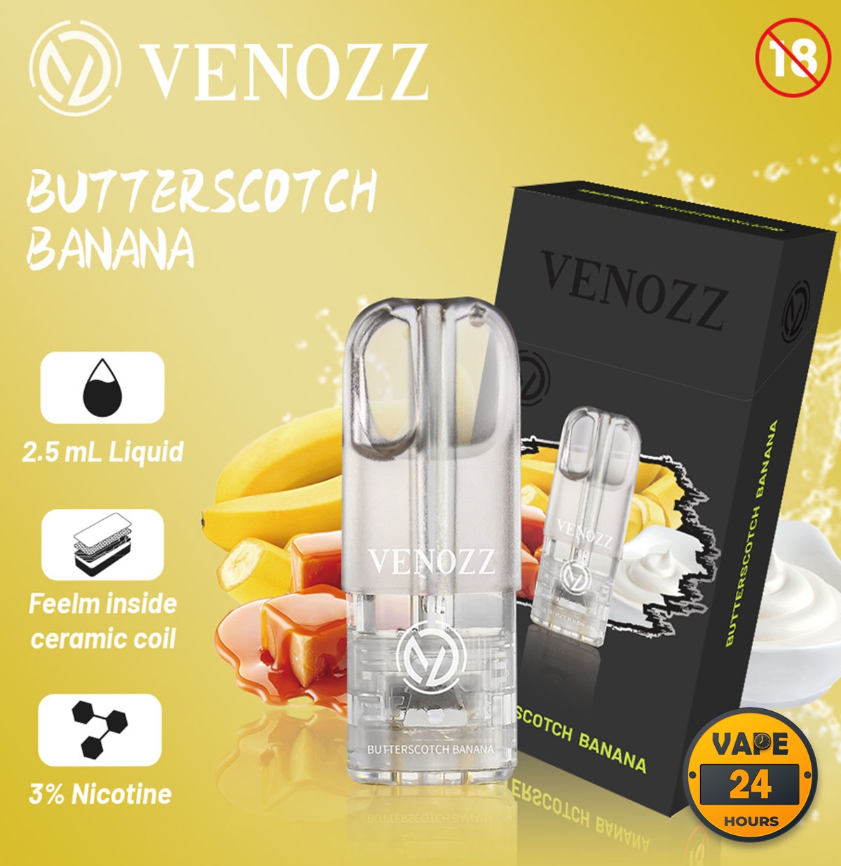หัว Venozz Pod 2.5ML
