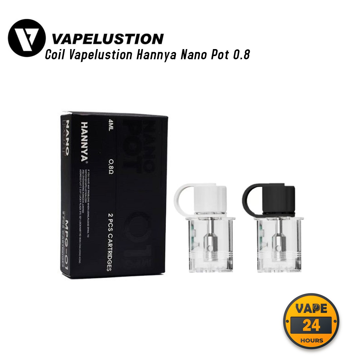 Coil Vapelustion Hannya Nano Pot