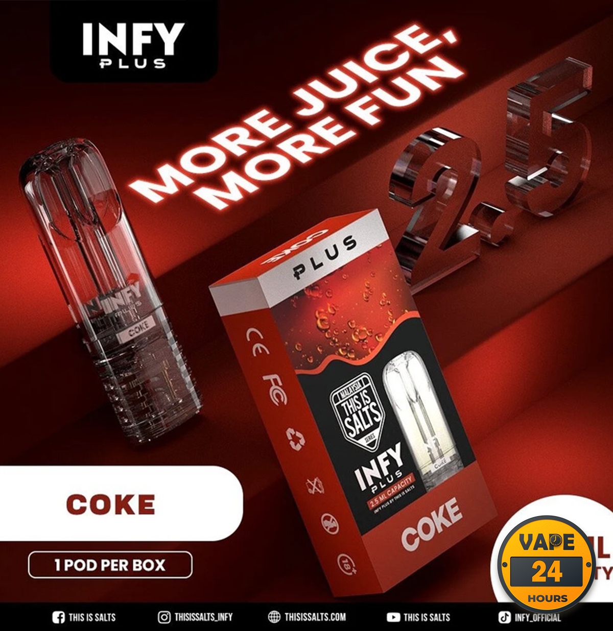 หัว Infy Plus 2.5ML