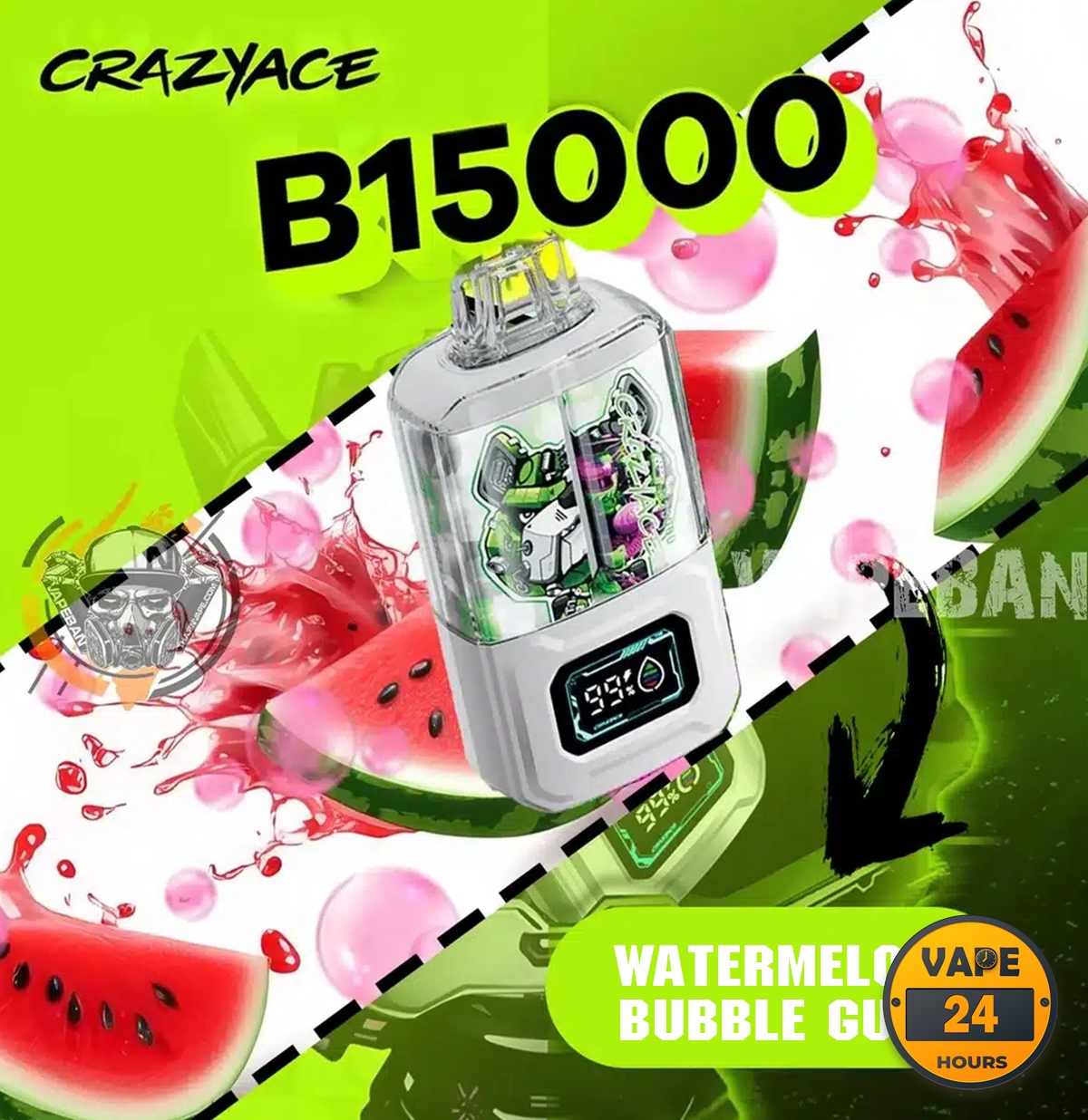 crazy ace b15000 15k