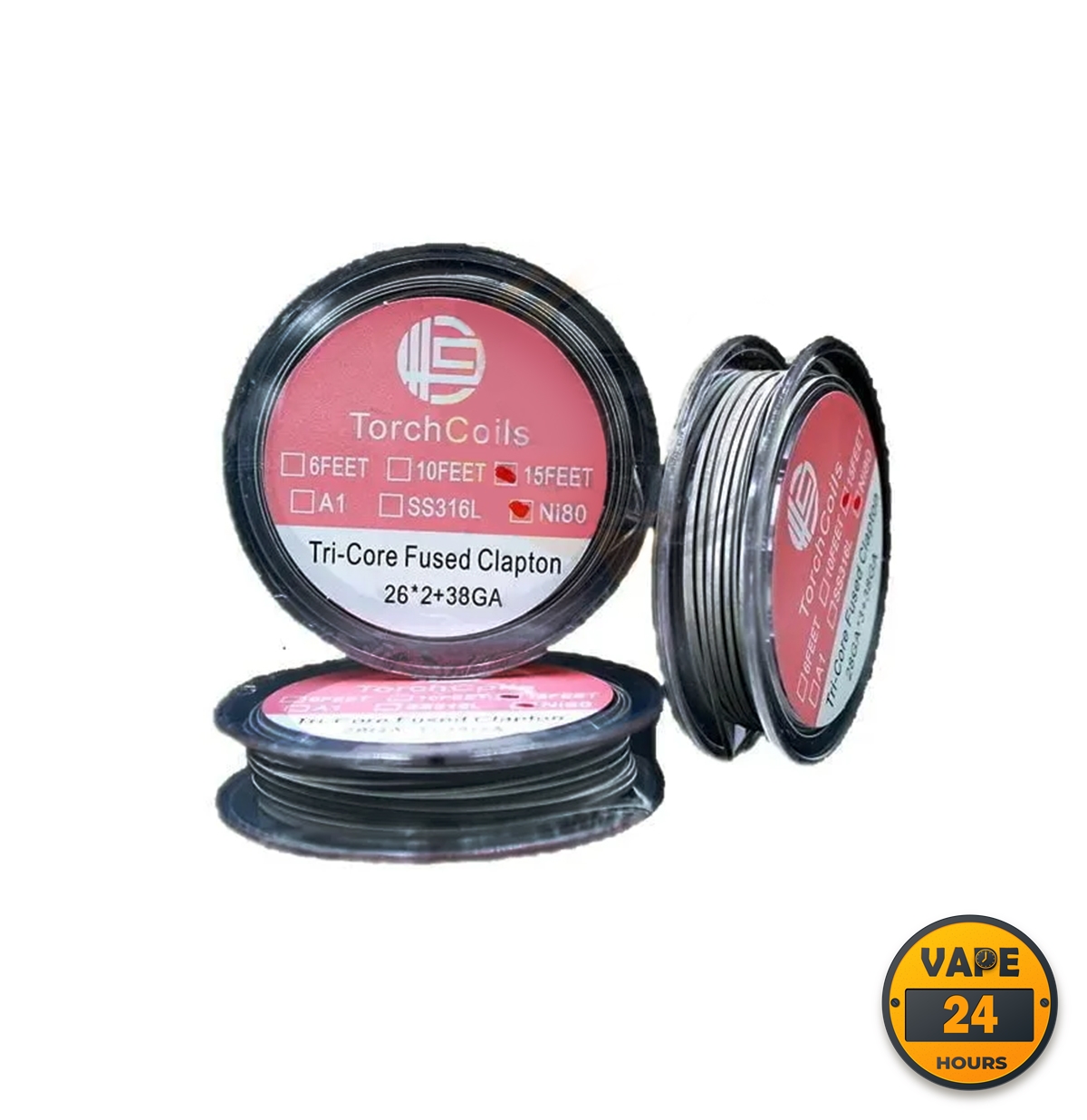 ลวด Fused Clapton Torch Coil