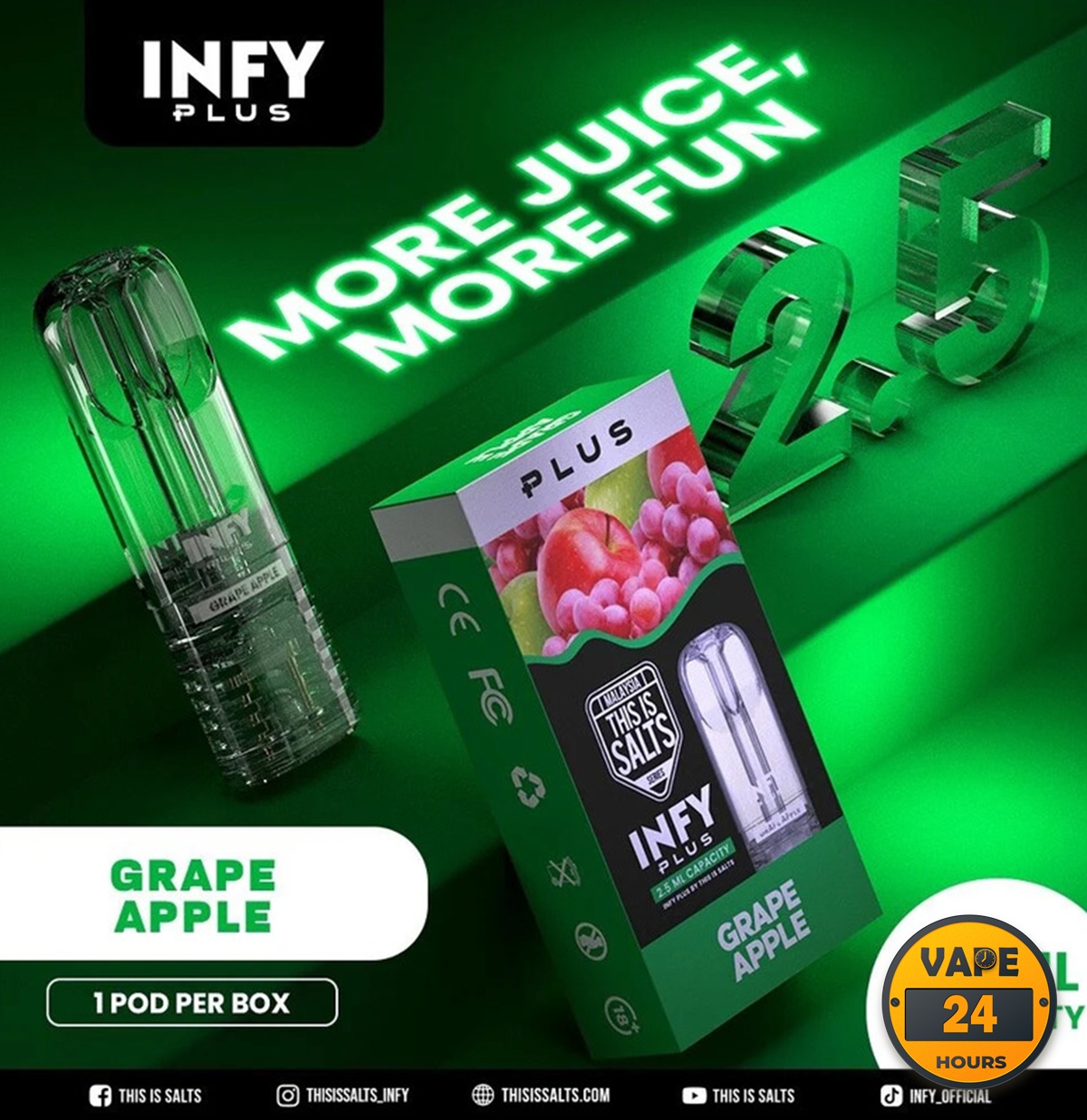 หัว Infy Plus 2.5ML