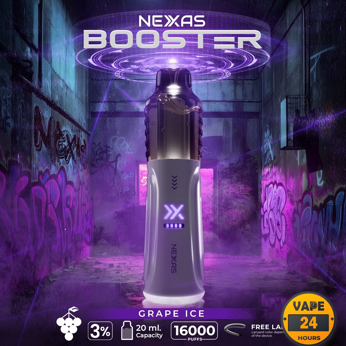 Nexas Booster 16000 Puffs