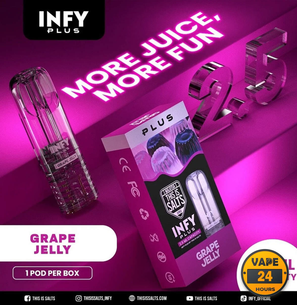 หัว Infy Plus 2.5ML