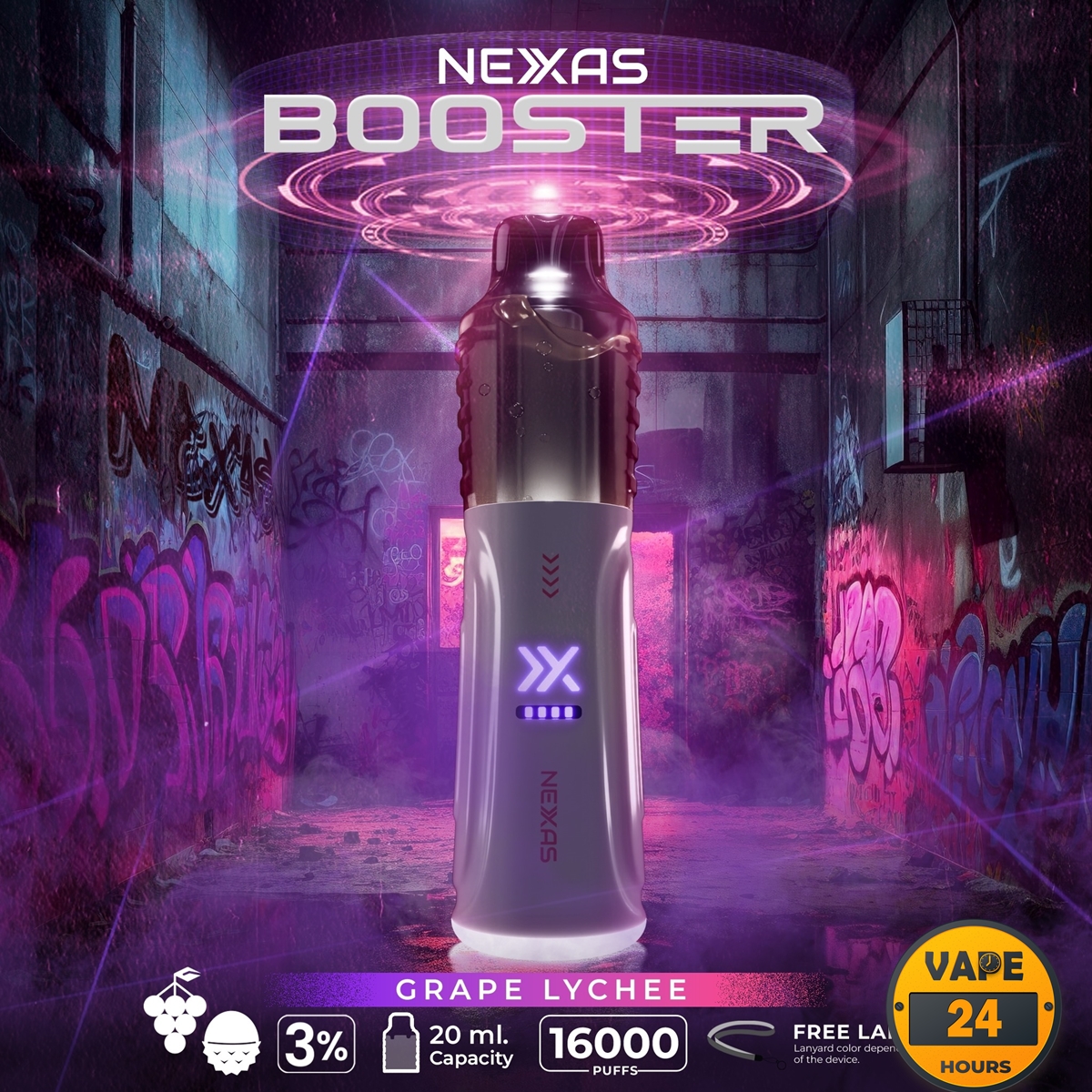 Nexas Booster 16000 Puffs