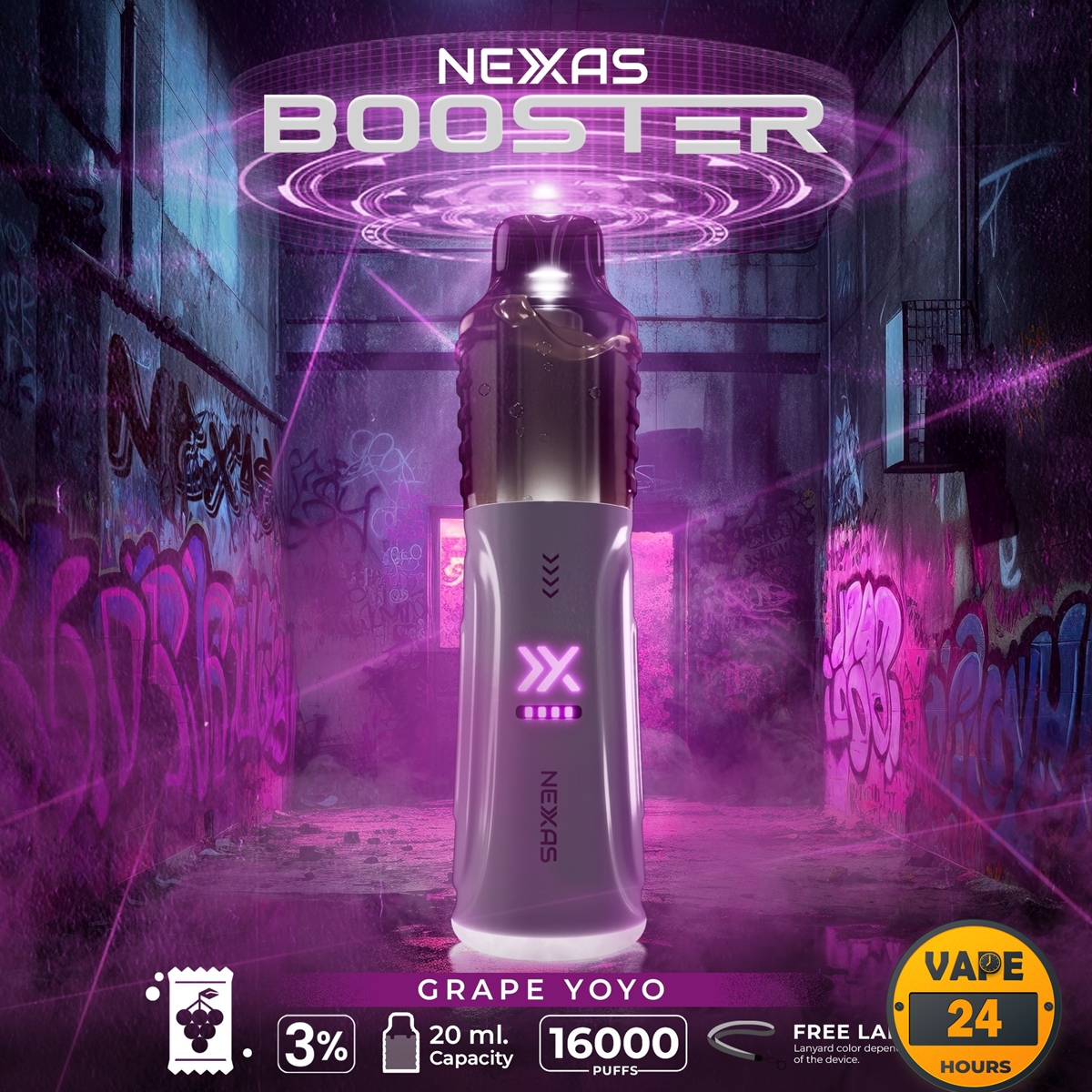 Nexas Booster 16000 Puffs