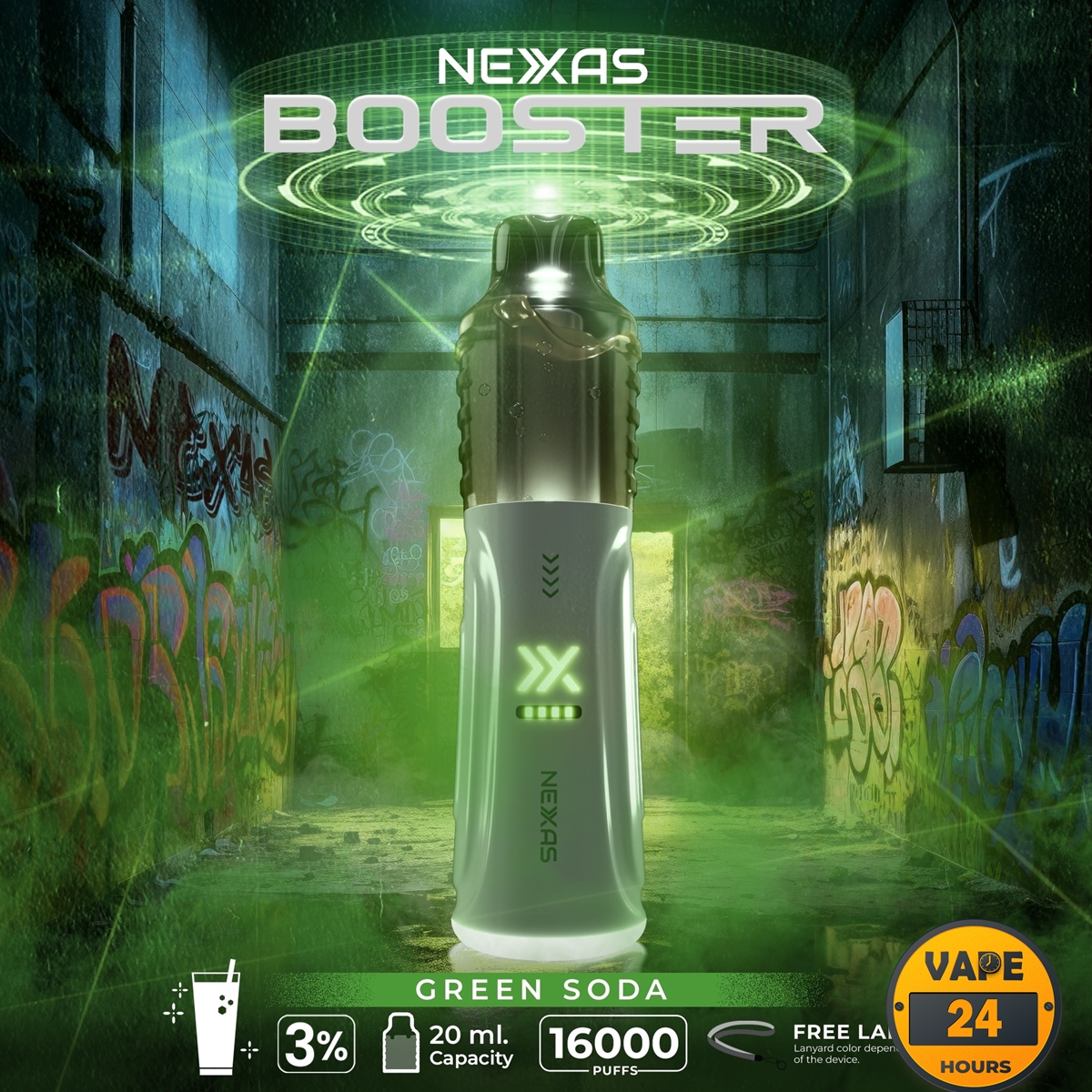 Nexas Booster 16000 Puffs