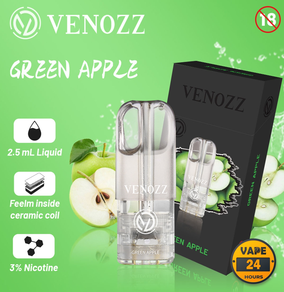 หัว Venozz Pod 2.5ML