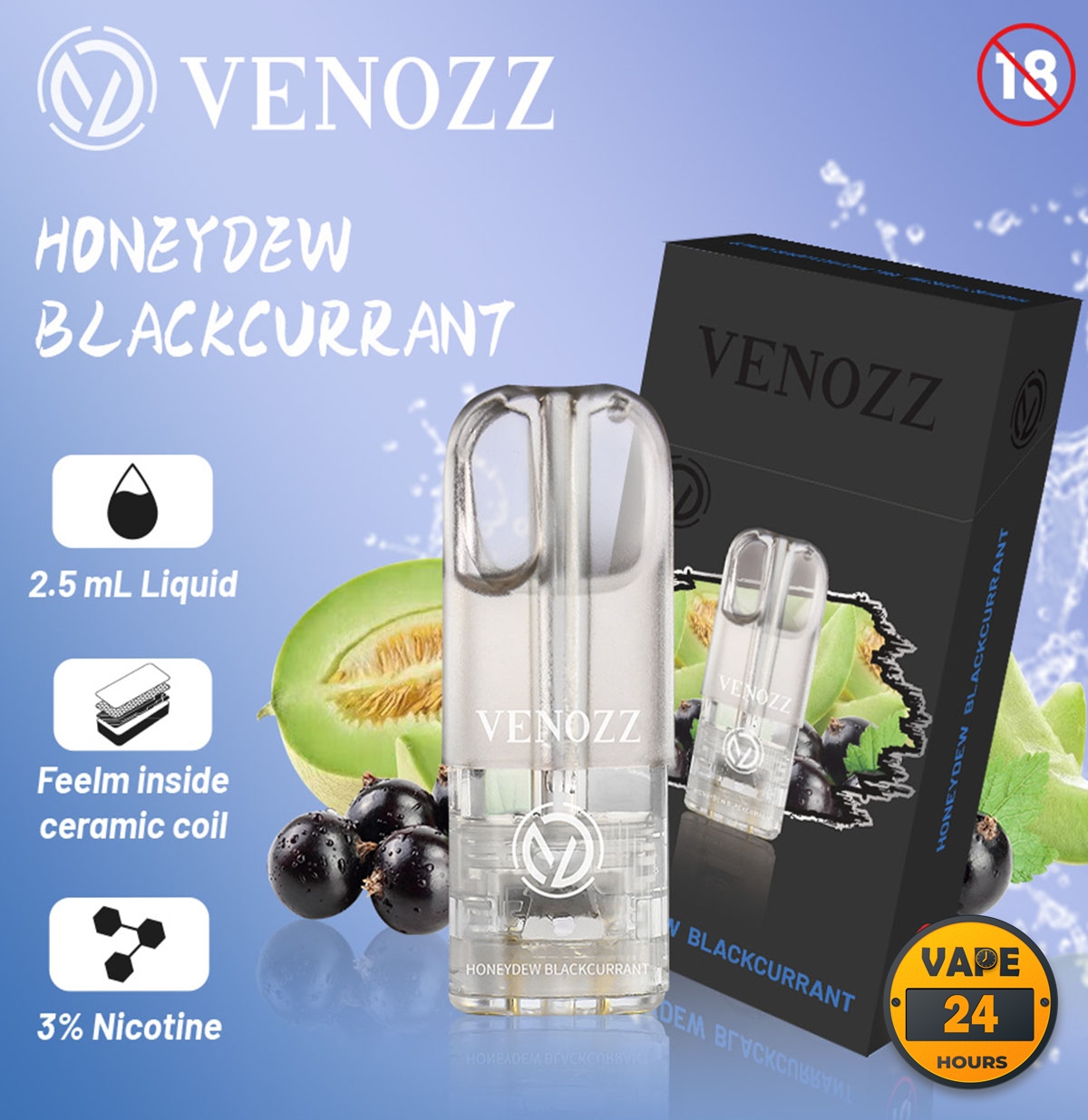 หัว Venozz Pod 2.5ML