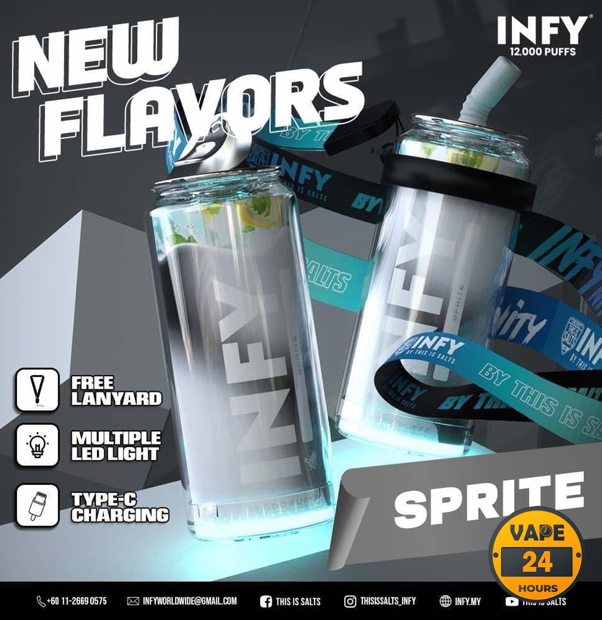 INFY 12K 12000 Puffs