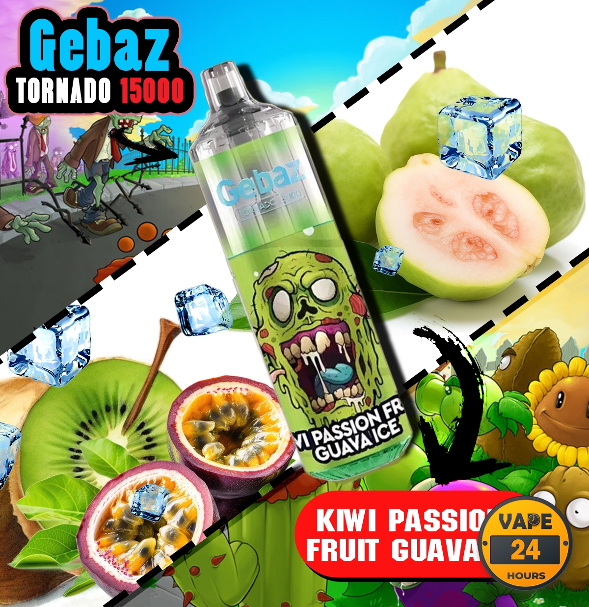 Gebaz Tornado 15000 Puffs