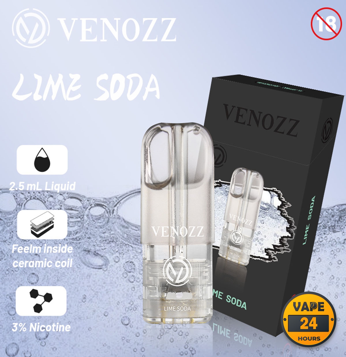 หัว Venozz Pod 2.5ML