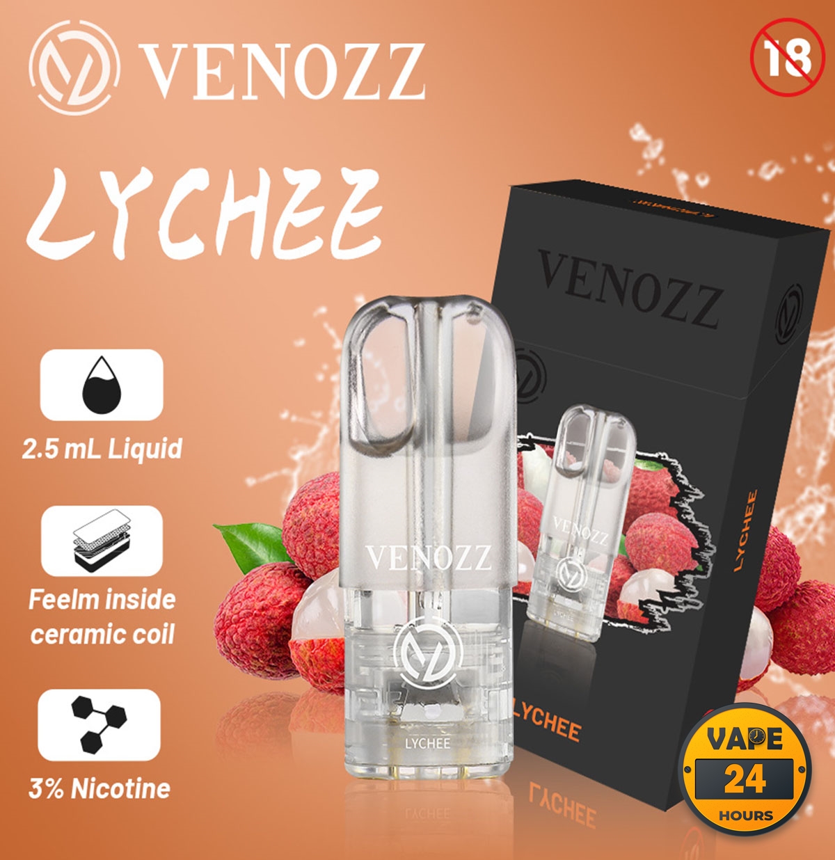 หัว Venozz Pod 2.5ML