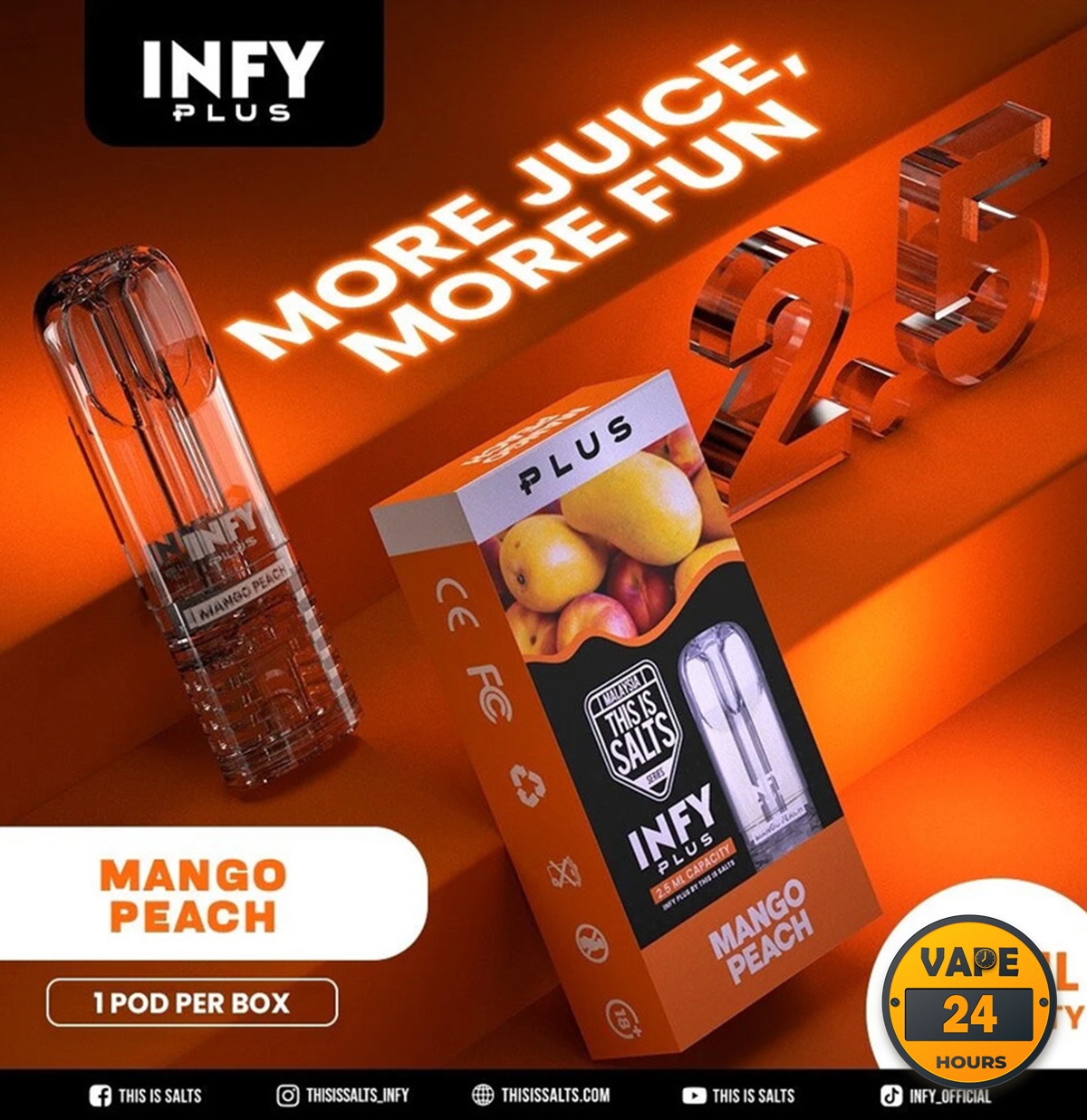 หัว Infy Plus 2.5ML