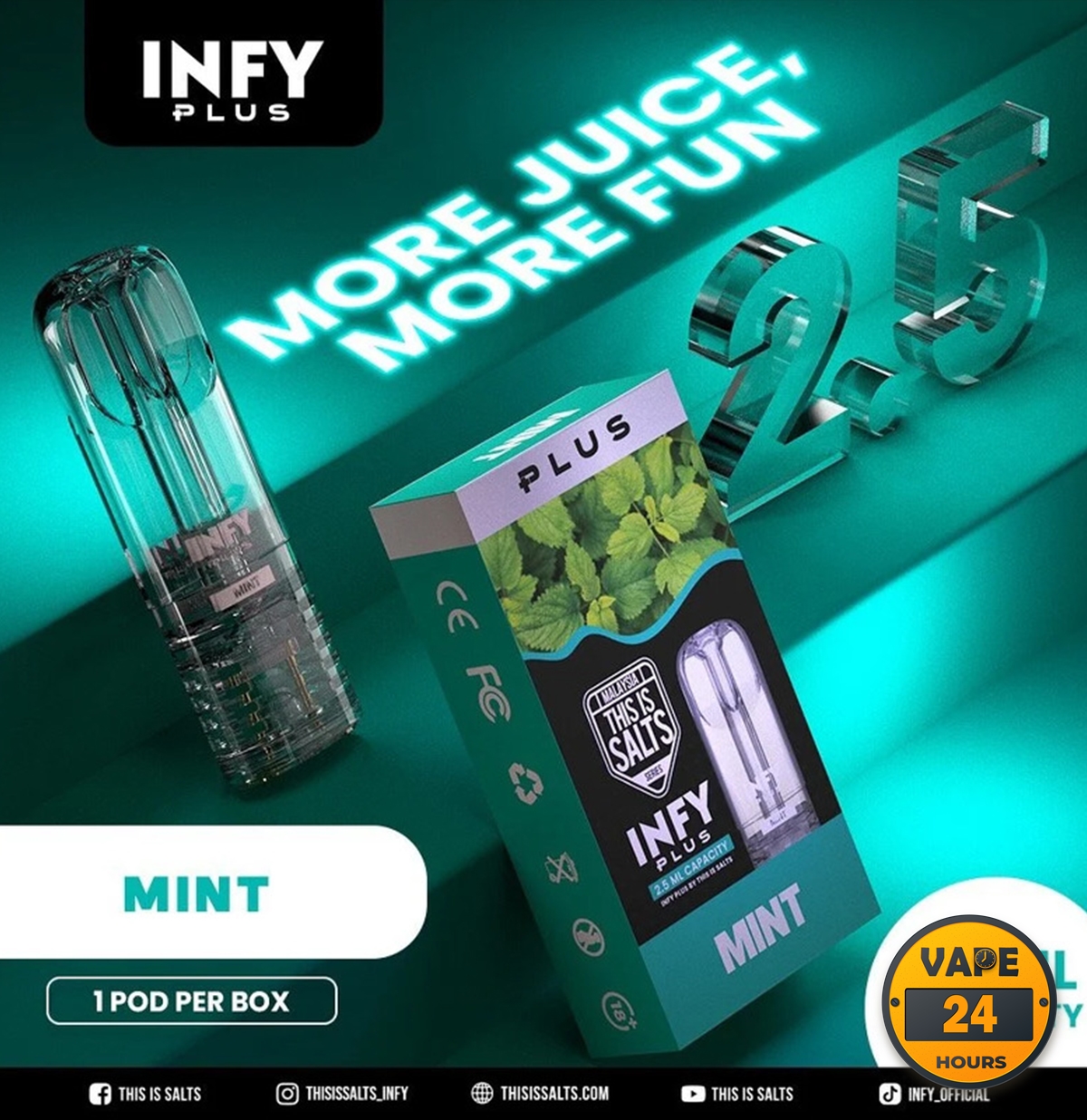 หัว Infy Plus 2.5ML