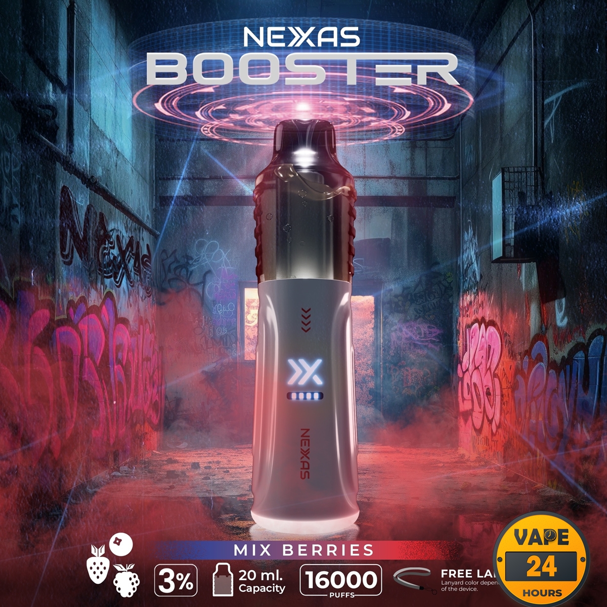 Nexas Booster 16000 Puffs