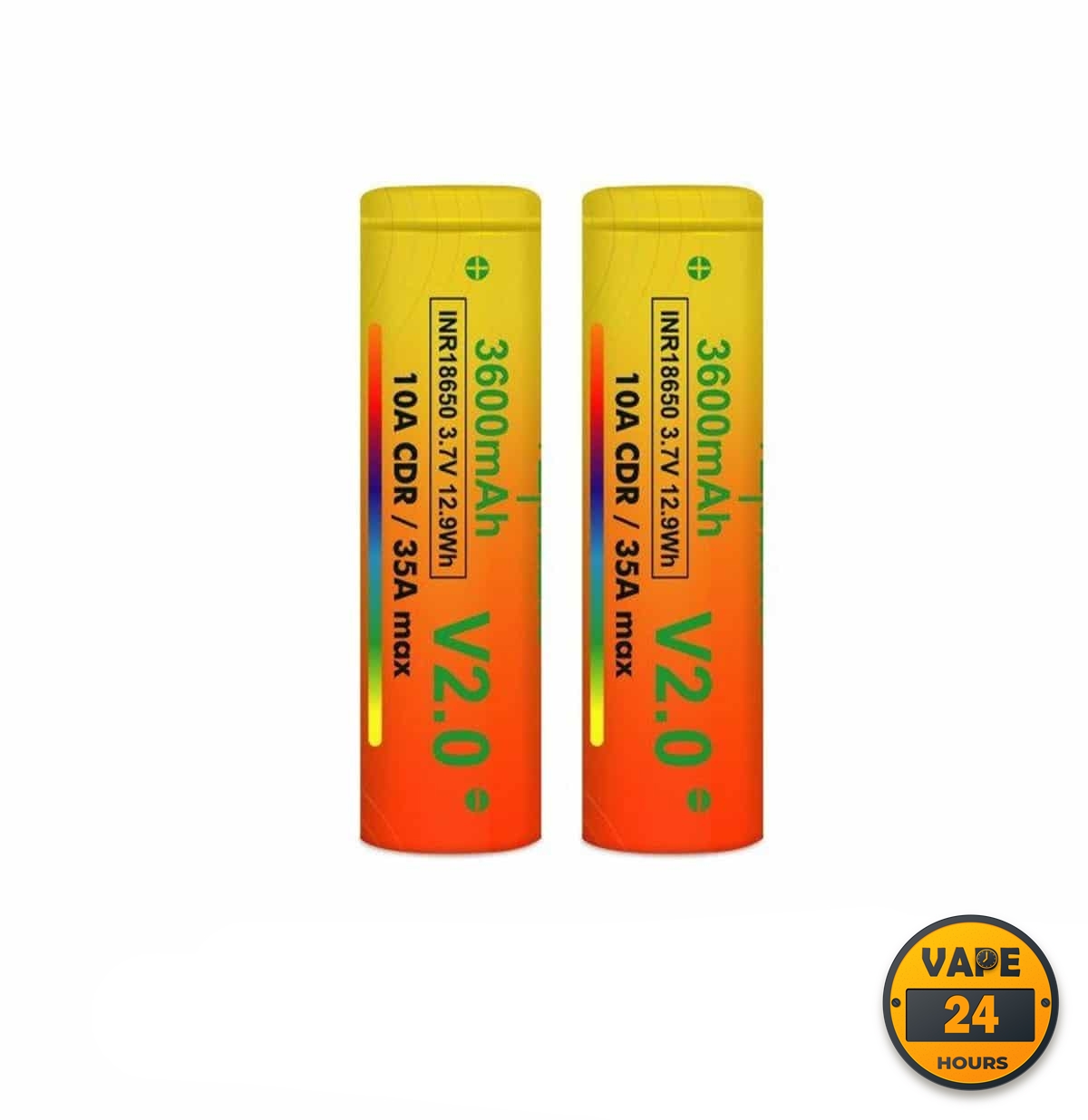 ถ่านทอง New Version Vapcell 18650