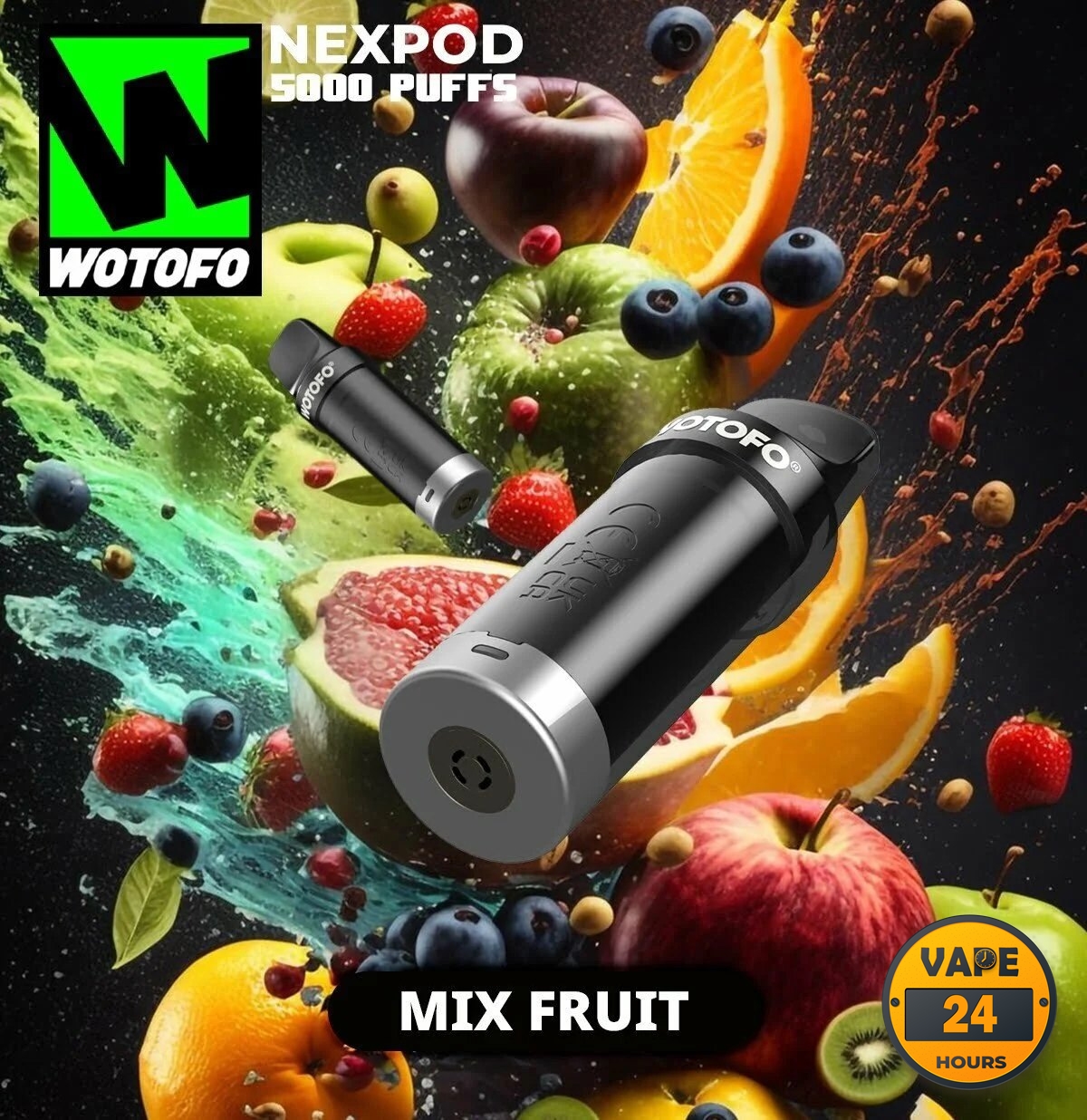 หัว Nexpod 5000 Puffs