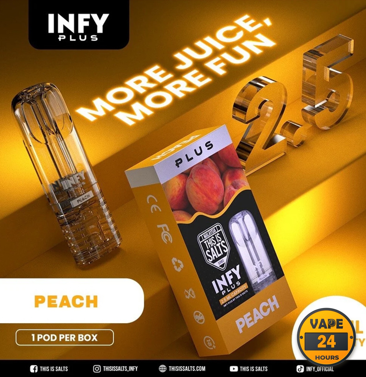 หัว Infy Plus 2.5ML