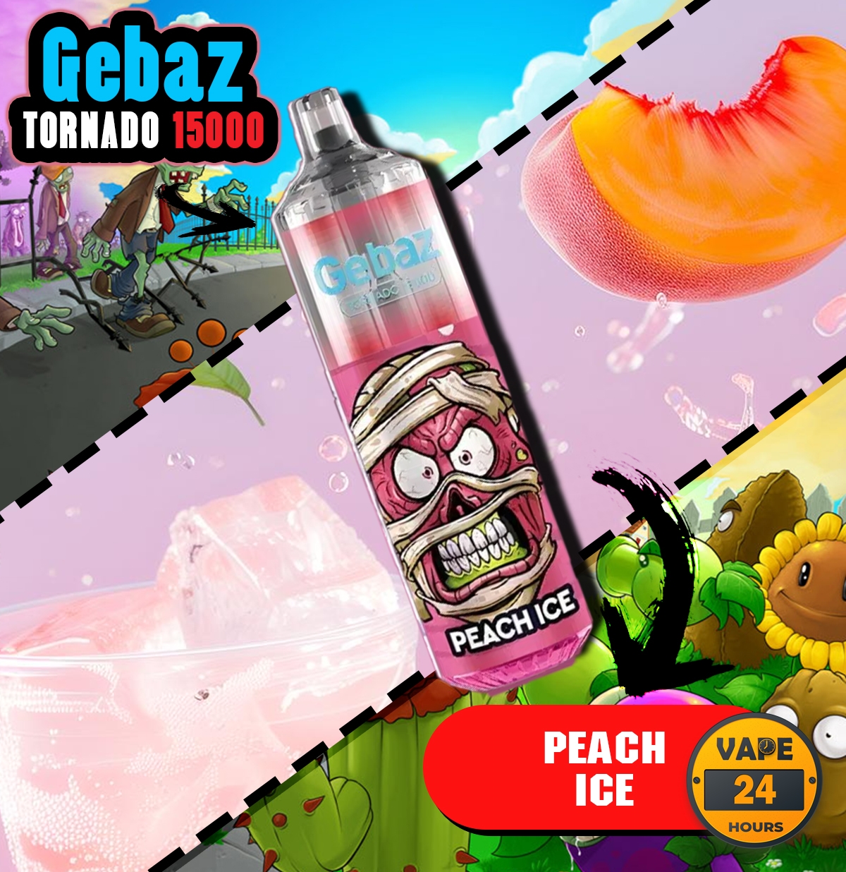 Gebaz Tornado 15000 Puffs