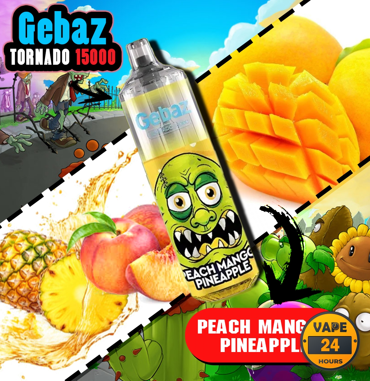 Gebaz Tornado 15000 Puffs