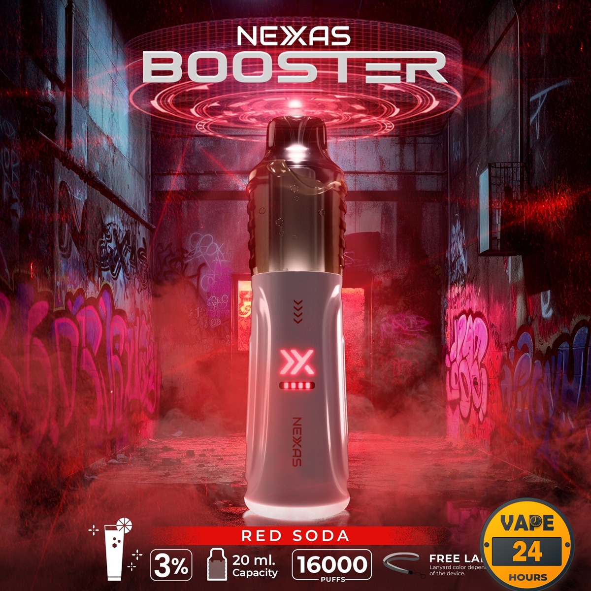 Nexas Booster 16000 Puffs