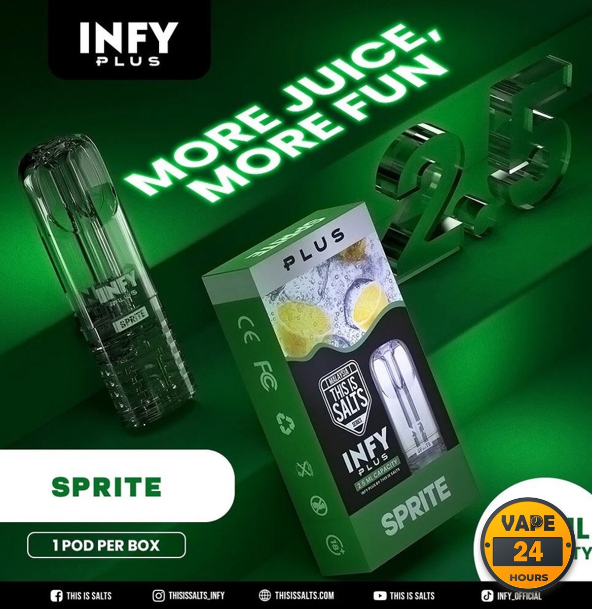 หัว Infy Plus 2.5ML