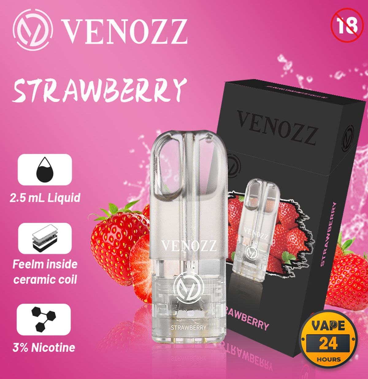 หัว Venozz Pod 2.5ML