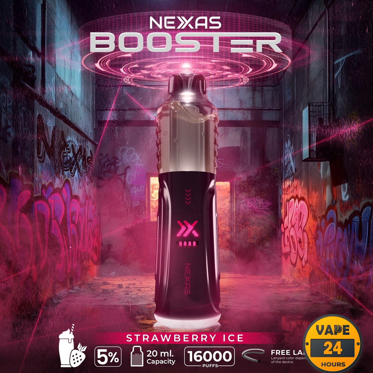 Nexas Booster 16000 Puffs