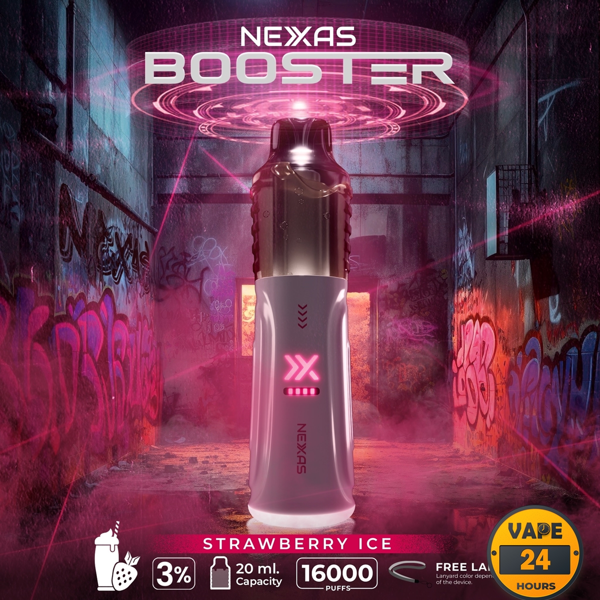 Nexas Booster 16000 Puffs